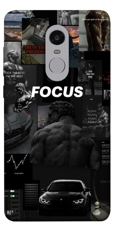 Чохол на Xiaomi Redmi Note 4X / Note 4 (Snapdragon) Focus ver.1 фото 1 з 1