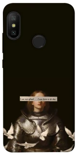 Чехол на Xiaomi Mi A2 Lite / Xiaomi Redmi 6 Pro Not afraid фото 1 из 1