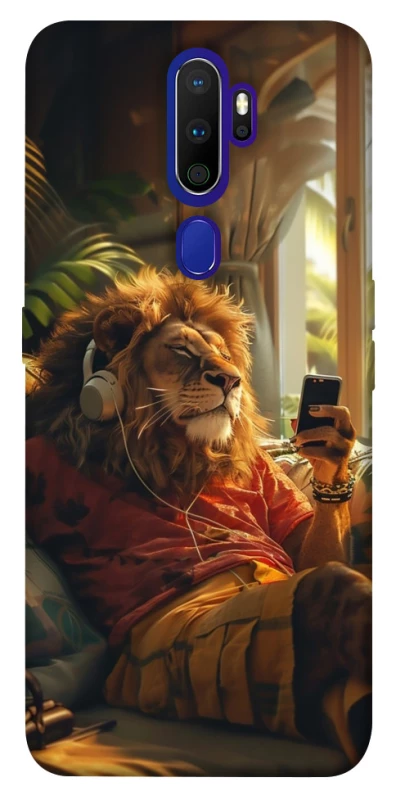 Чехол на Oppo A5 (2020) / Oppo A9 (2020) Лев v2 фото 1 из 1