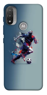 Чохол на Motorola Moto E20 Футболист фото 1 з 1