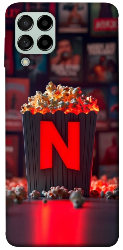 Чохол на Samsung Galaxy M53 5G Netflix and popcorn фото 1 з 1