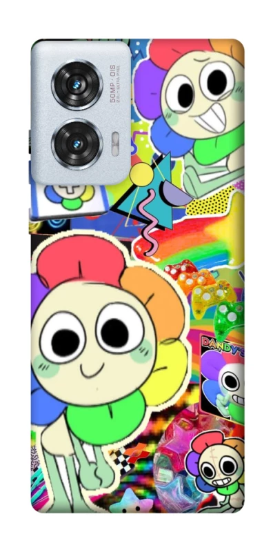 Чохол на Motorola Edge 50 Fusion Dandy world collage фото 1 з 1