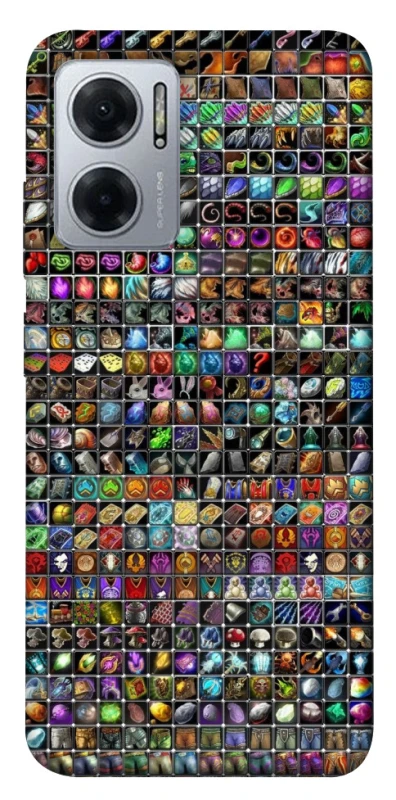 Чохол на Xiaomi Redmi Note 11E Inventory menu ver.1 фото 1 з 1