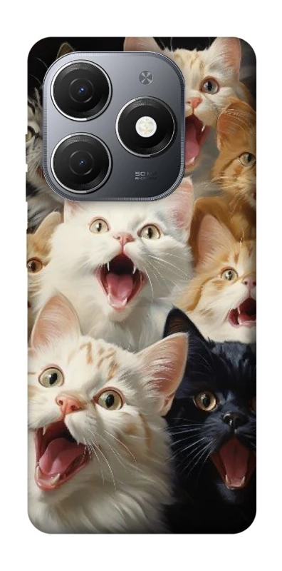 Чохол на TECNO Spark 20 Коти фото 1 з 1