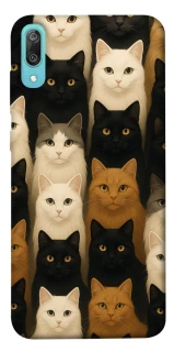 Чехол на Huawei Y6 Pro (2019) Colorful Cat Collage фото 1 Чехол на Huawei Y6 Pro (2019) Colorful Cat Collage фото 1 из 1