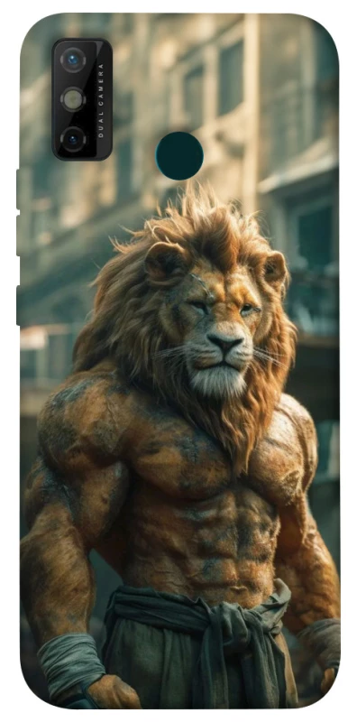 Чехол на TECNO Spark 6 Go Лев фото 1 из 1