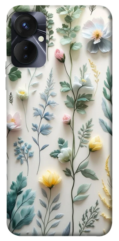Чохол на TECNO Spark 9 Pro (KH7n) Floral design ver.4 фото 1 з 1