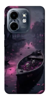 Чехол на Infinix Smart 9 4G / Hot 50i Boat and flamingo фото 1 из 1