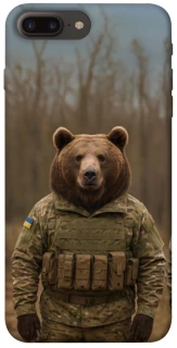 Чохол на Apple iPhone 7 plus / 8 plus Ведмідь захисник фото 1 з 1