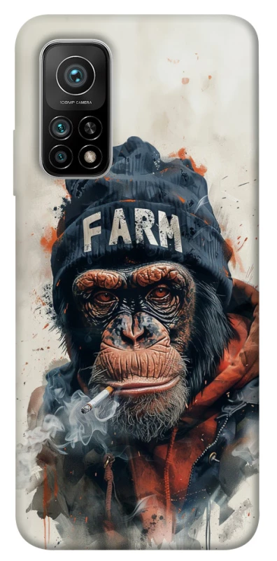 Чехол на Xiaomi Mi 10T Шимпанзе v3 фото 1 из 1