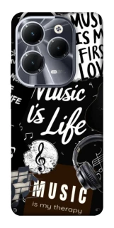 Чехол на Infinix Hot 40 Pro Music is Life фото 1 из 1