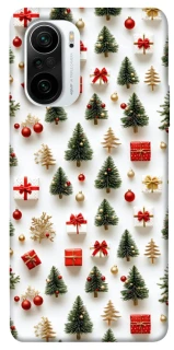 Чехол на Xiaomi Redmi K40 / K40 Pro / K40 Pro+ / Poco F3 Christmas spirit ver.8 фото 1 из 1