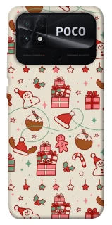 Чохол на Xiaomi Poco C40 Новорічний v14 фото 1 з 1