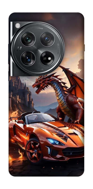 Чохол на OnePlus 12 Сar and dragon фото 1 з 1