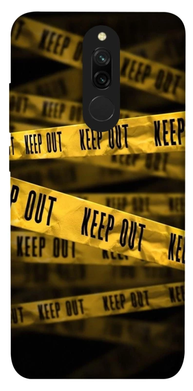 Чехол на Xiaomi Redmi 8 keep out фото 1 из 1