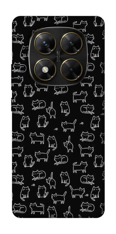 Чехол на Xiaomi Poco X7 Black Cats фото 1 из 1