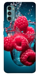 Чохол на Motorola Moto G60 Малинка у воді фото 1 з 1