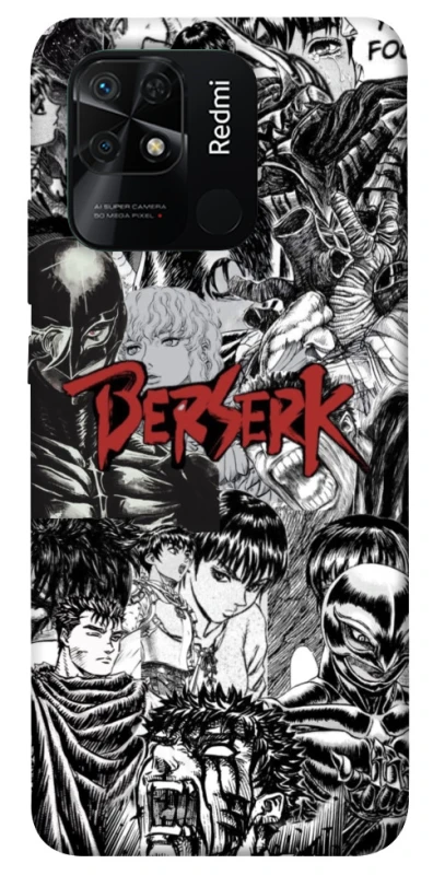 Чохол на Xiaomi Redmi 10C Berserk Collage фото 1 з 1