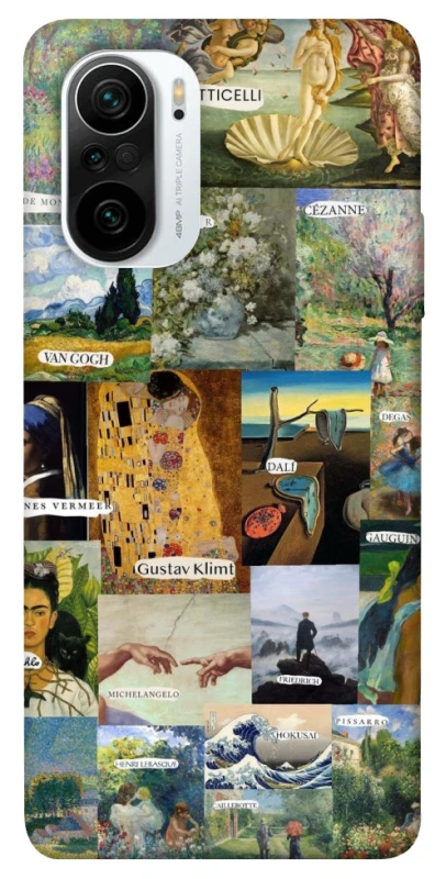 Чохол на Xiaomi Redmi K40 / K40 Pro / K40 Pro+ / Poco F3 Art collage ver.8 фото 1 з 1
