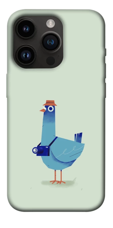 Чохол на Apple iPhone 14 Pro (6.1") Голуб-детектив фото 1 з 1