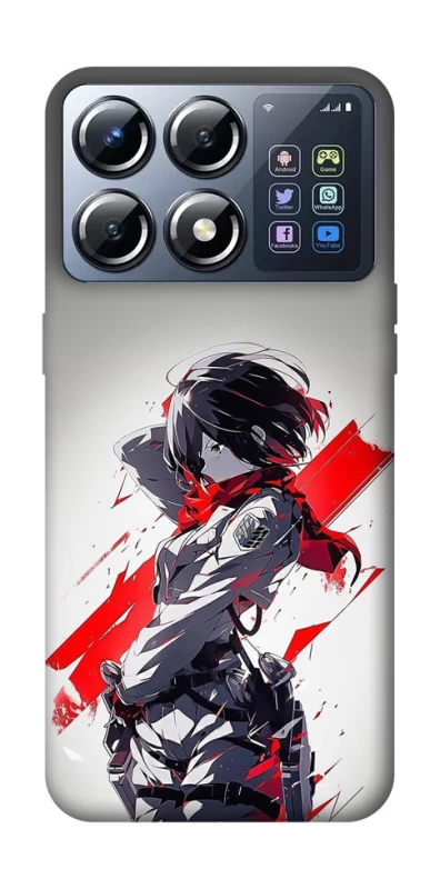 Чехол на Xiaomi POCO X8 Pro Mikasa фото 1 из 1