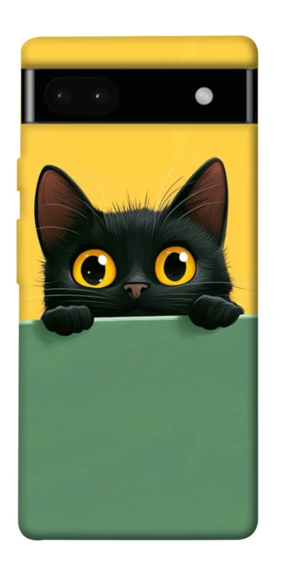 Чохол на Google Pixel 6a Black cat v2 фото 1 з 1
