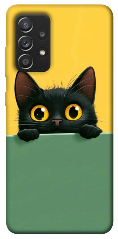 Чохол на Samsung Galaxy A52 4G / A52 5G Black cat v2 фото 1 з 1