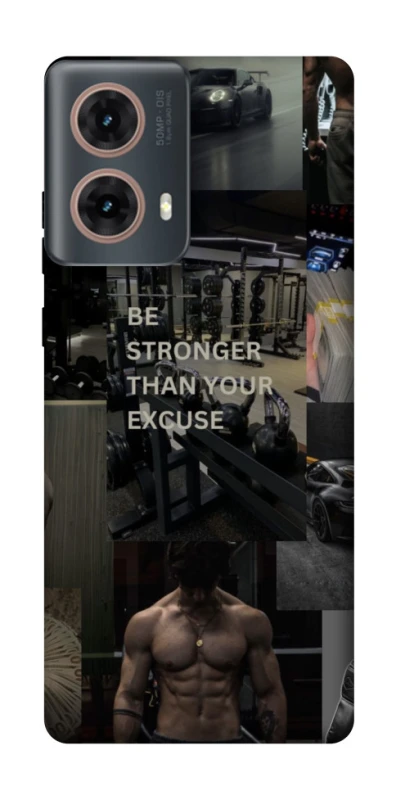 Чохол на Motorola Moto G85 Be stronger фото 1 з 1