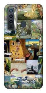 Чохол на TECNO Camon 17 Art collage ver.8 фото 1 з 1