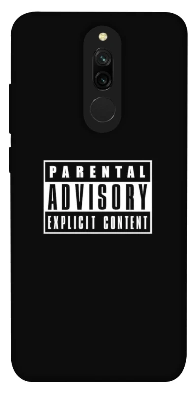 Чохол на Xiaomi Redmi 8 Parental Advisory Label фото 1 з 1