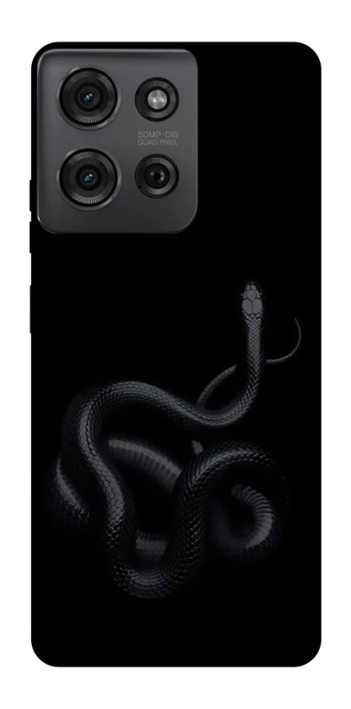 Чехол на Motorola Moto G75 Black snake фото 1 из 1