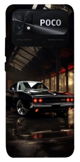 Чохол на Xiaomi Poco C40 Black classic car фото 1 з 1