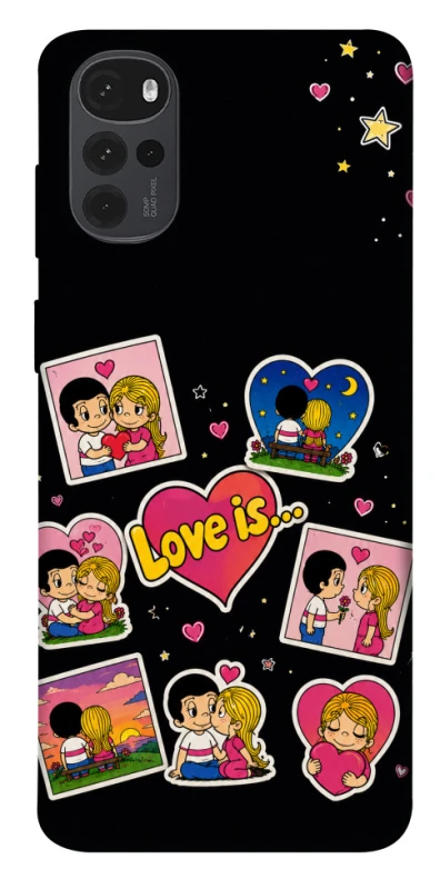 Чохол на Motorola Moto G22 Love is фото 1 з 1