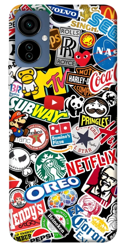 Чохол на TECNO Camon 19 Neo brands фото 1 з 1