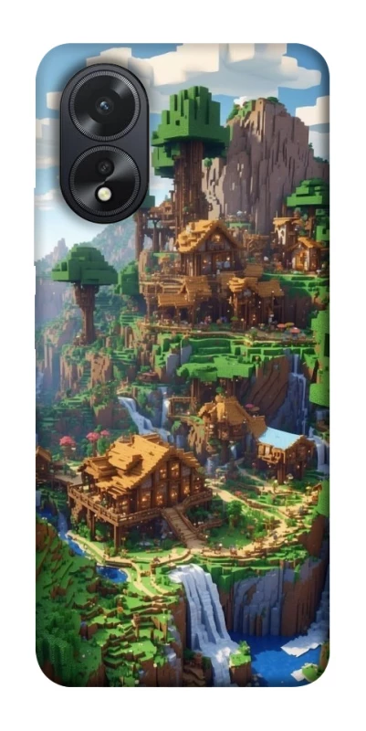 Чохол на Oppo A38 Minecraft universe фото 1 з 1