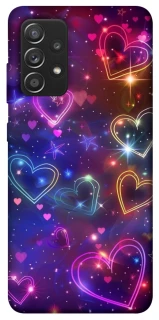 Чохол на Samsung Galaxy A52 4G / A52 5G Drawn hearts фото 1 з 1