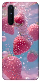 Чохол на OnePlus Nord Полуниця в воді фото 1 з 1