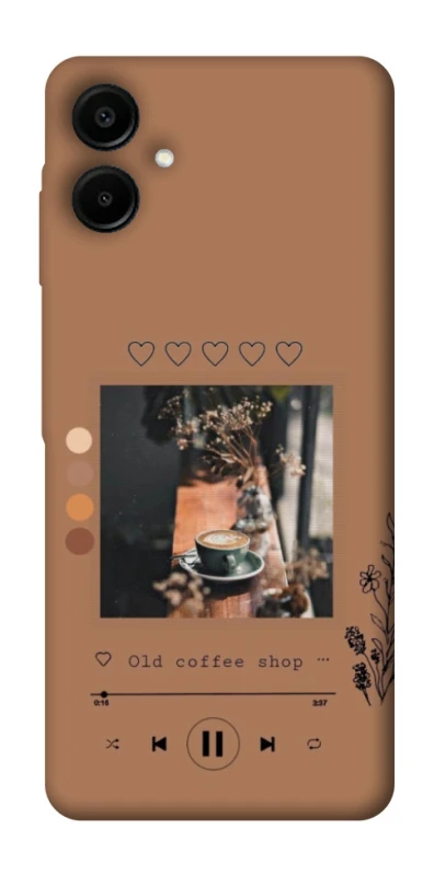 Чохол на Samsung Galaxy A07 Coffee player фото 1 з 1