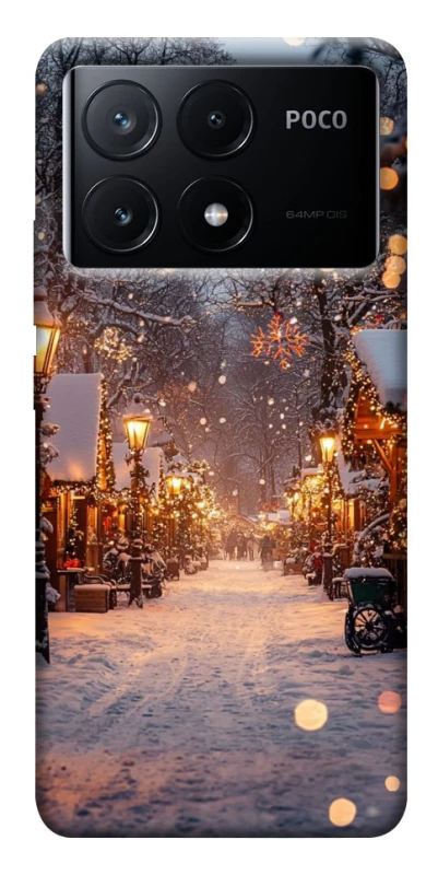 Чохол на Xiaomi Poco X6 Новорічний v50 фото 1 з 1