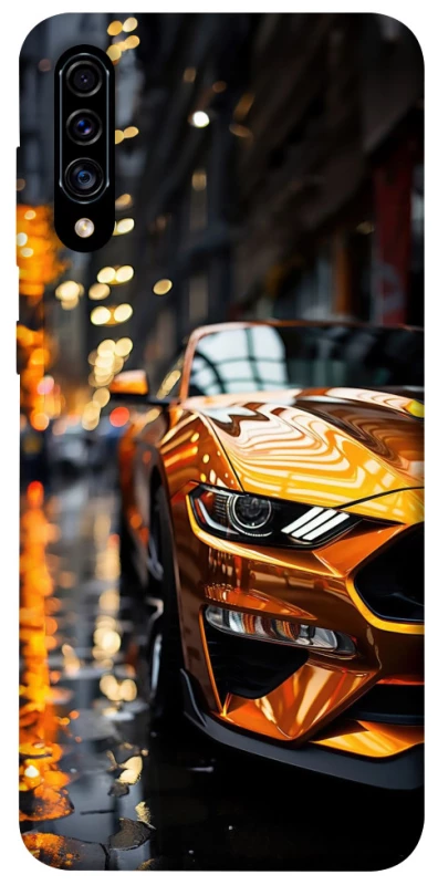 Чохол на Samsung Galaxy A50 (A505F) / A50s / A30s Golden sports car фото 1 з 1
