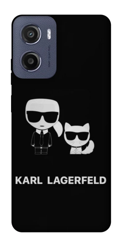 Чехол на Motorola Moto E15 Karl Lagerfeld фото 1 из 1