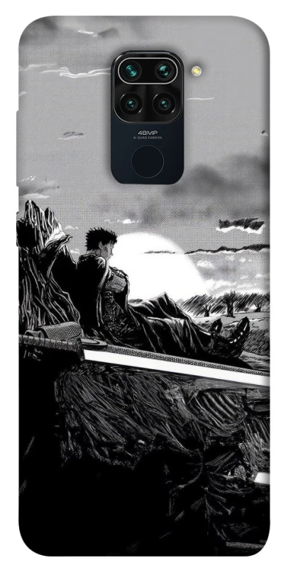 Чохол на Xiaomi Redmi Note 9 / Redmi 10X Berserk sunset фото 1 з 1