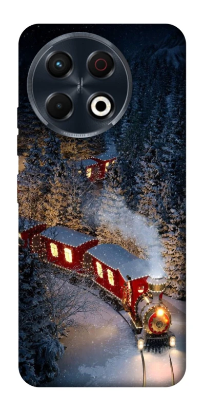 Чехол на TECNO Spark 30 Pro (KL7) Новогодний v15 фото 1 из 1