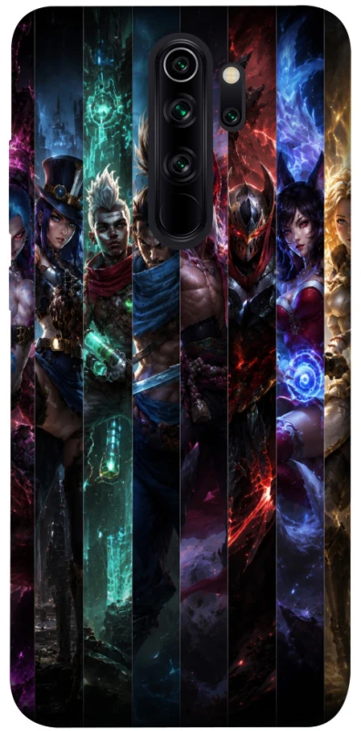 Чохол на Xiaomi Redmi Note 8 Pro League of Legends ver.2 фото 1 з 1
