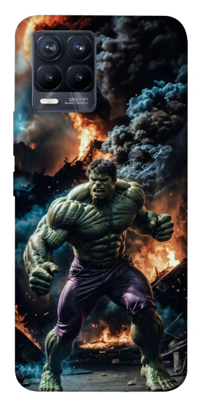 Чехол на Realme 8 Hulk v2 фото 1 из 1