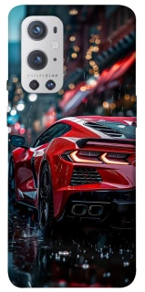 Чехол на OnePlus 9 Pro Red sports car фото 1 из 1