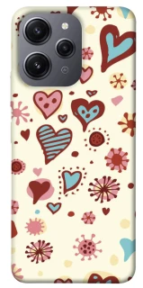Чохол на Xiaomi Redmi 12 Pretty hearts фото 1 з 1