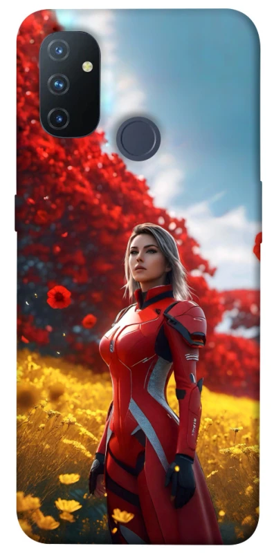 Чохол на OnePlus Nord N100 Cyber space girl ver.5 фото 1 з 1