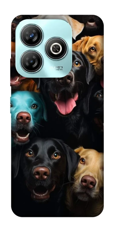 Чехол на ZTE Blade A75 4G Собаки фото 1 из 1