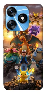 Чехол на TECNO Spark 10 Pokemon фото 1 из 1